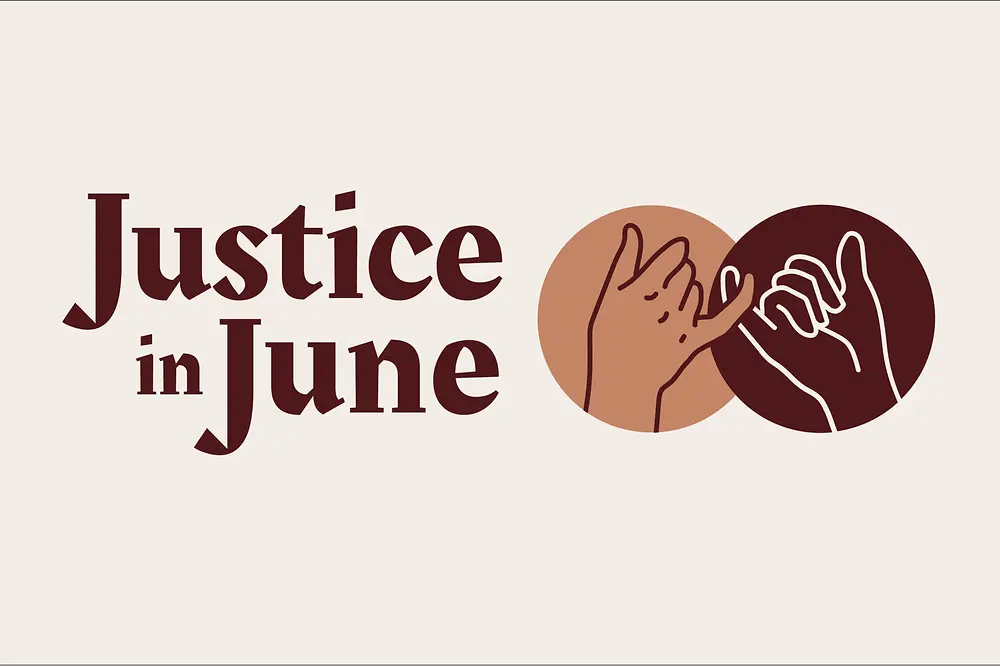 Justice in June logo